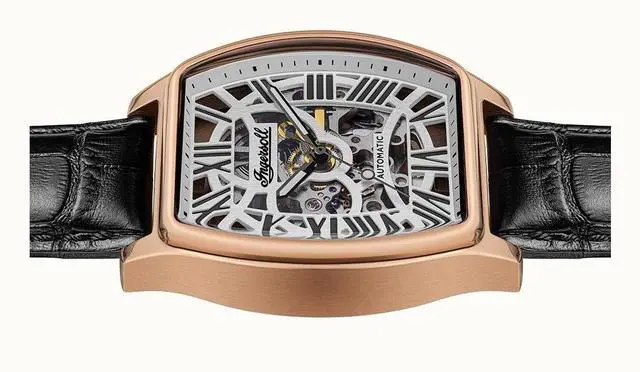 Alt view image 4 of 6 - Ingersoll California Cool Grey Skeleton Dial Casual Automatic Men's Watch I14201