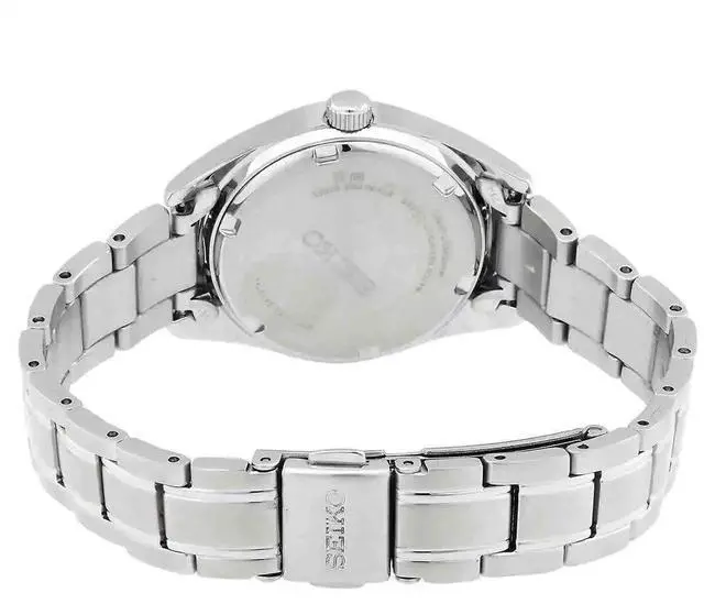 Alt view image 3 of 3 - Seiko Classic Stainless Steel Blue Dial Quartz SUR531P1 100M Women's Watch