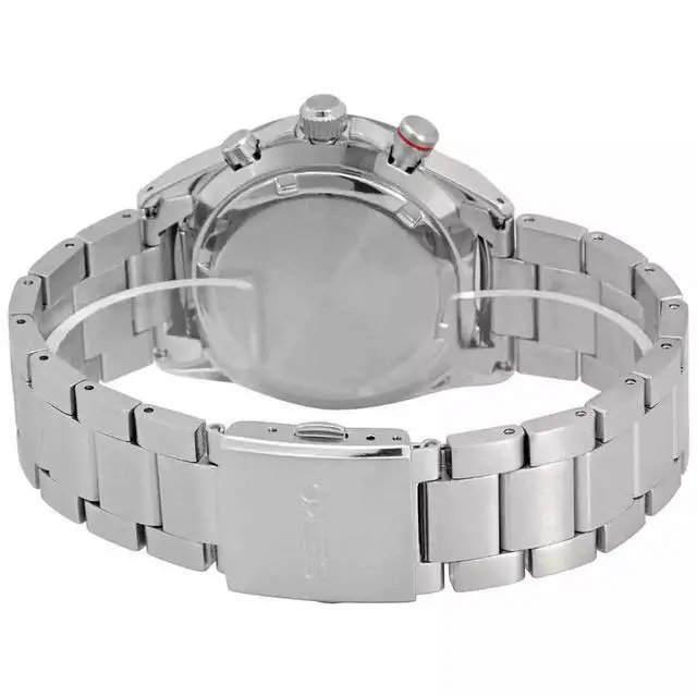 Alt view image 3 of 3 - Seiko Conceptual Chronograph Blue Dial Quartz 100M Men's Watch SSB407P1