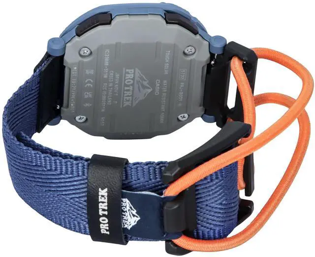Alt view image 5 of 5 - Casio Pro Trek Hiker Line Analog-Digital Bluetooth Mobile Link Cloth Strap Tough Solar PRJ-B001B-2 100M Mens Watch