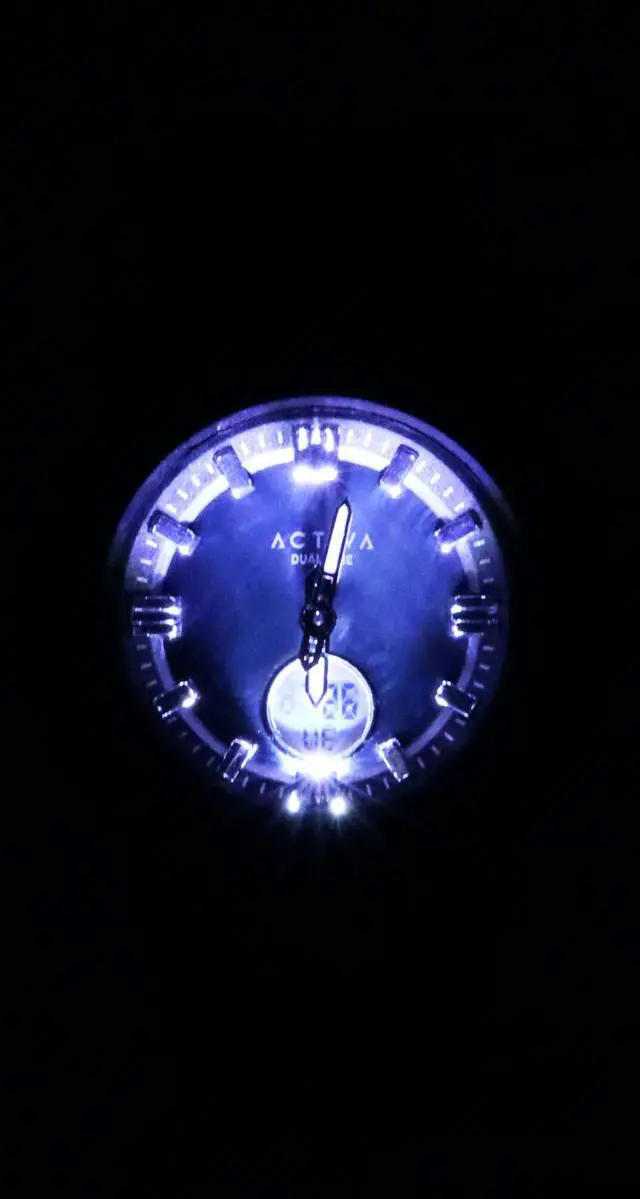 Alt view image 3 of 5 - Invicta Activa Blue Mother of Pearl Dial Quartz Sports Unisex Watch ACW2125-001