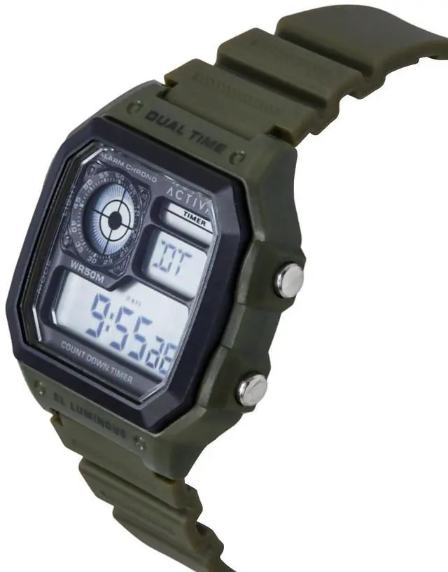 Alt view image 3 of 4 - Invicta Activa Black Dial Quartz Sports Men's Watch ACW1299-002