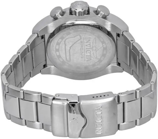 Alt view image 4 of 4 - Invicta Racing Chronograph Stainless Steel White Dial Quartz 47746 Men's Watch