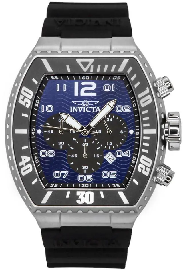 Main image of Invicta Pro Diver Chronograph Blue Dial Quartz 100M Men's Watch 47281