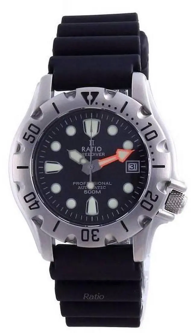 Main image of Ratio FreeDiver Professional 500M Sapphire Automatic 32BJ202A-BLK Men's Watch