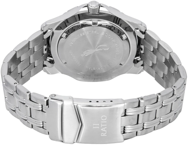 Alt view image 4 of 4 - Ratio FreeDiver Professional Orange Dial Quartz 200M Men's Watch 36JL140-ORG