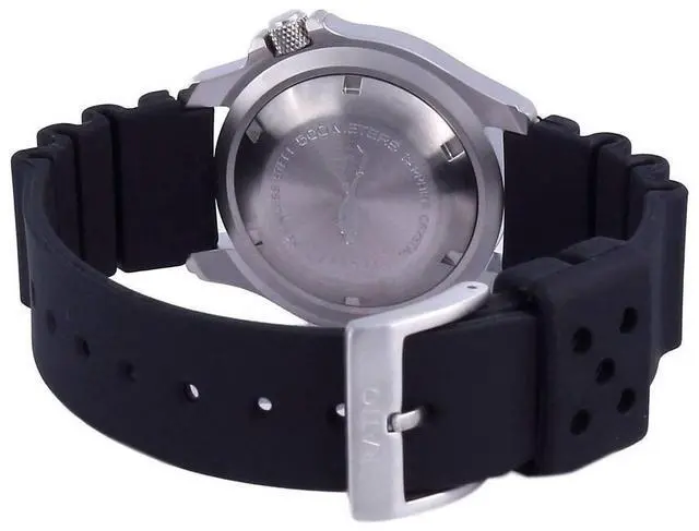 Alt view image 7 of 7 - Ratio FreeDiver Professional 500M Sapphire Automatic 32BJ202A-BLK Men's Watch