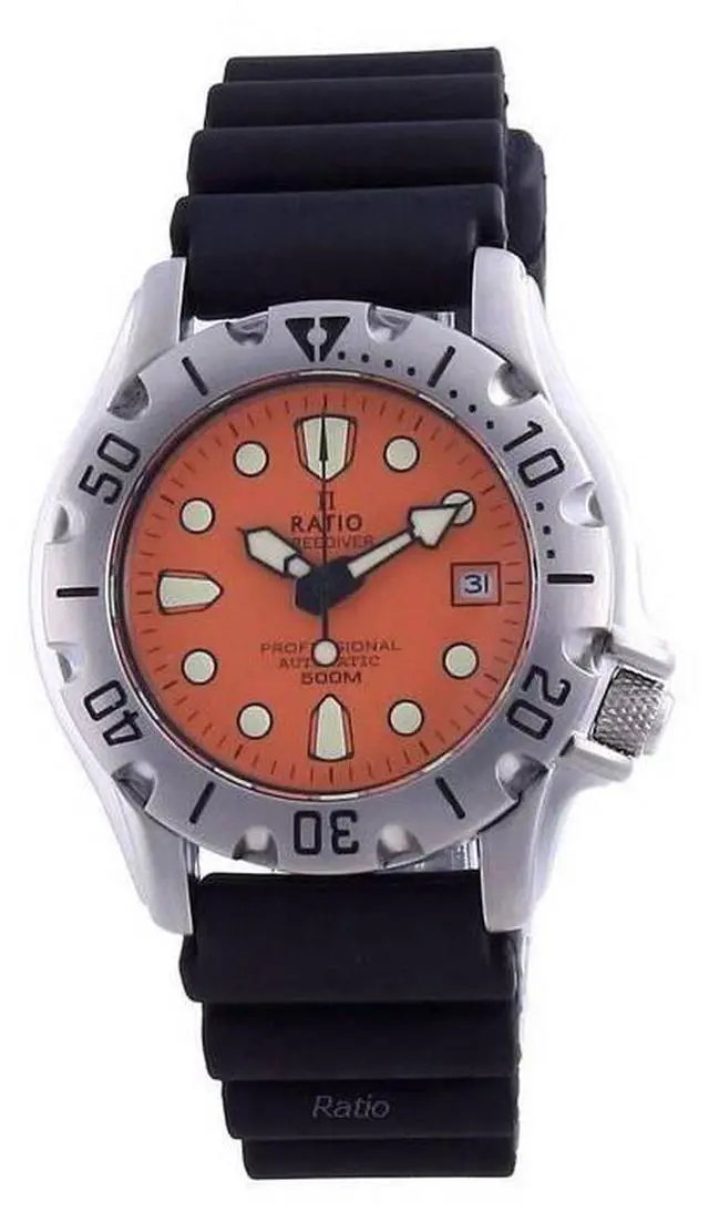 Main image of Ratio FreeDiver Professional 500M Sapphire Automatic 32BJ202A-ORG Men's Watch