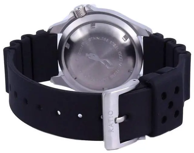 Alt view image 6 of 7 - Ratio FreeDiver Professional 500M Sapphire Automatic 32BJ202A-ORG Men's Watch