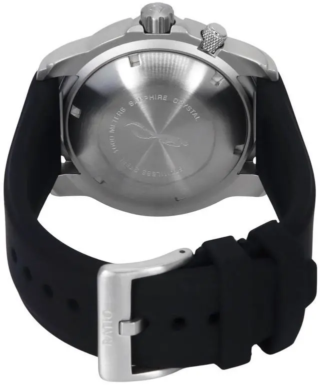 Alt view image 4 of 4 - Ratio FreeDiver Automatic White Dial Diver's Men's Watch 1068HA90-34VA-WHT-V02