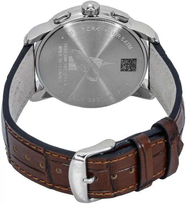 Alt view image 4 of 7 - Emporio Armani Chronograph Multicolor Dial Quartz Men's Watch AR11645