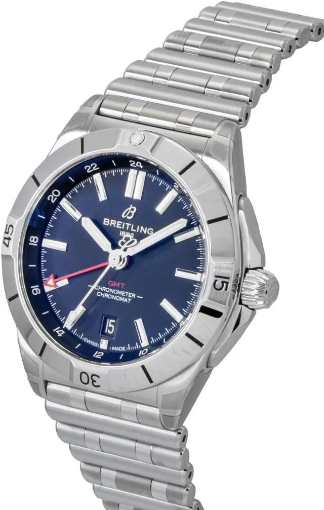 Alt view image 3 of 4 - Breitling Chronomat Black Dial Automatic Diver's 200M Men's Watch A32398101B1A1