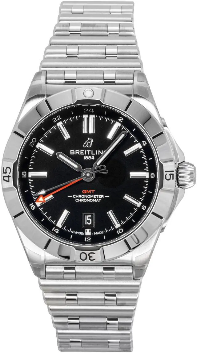 Main image of Breitling Chronomat Black Dial Automatic Diver's 200M Men's Watch A32398101B1A1