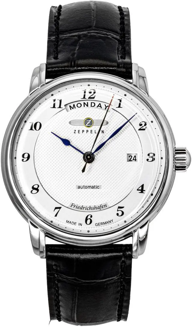 Main image of Zeppelin Friedrichshafen Silver Dial Automatic Dress Men's Watch 85624