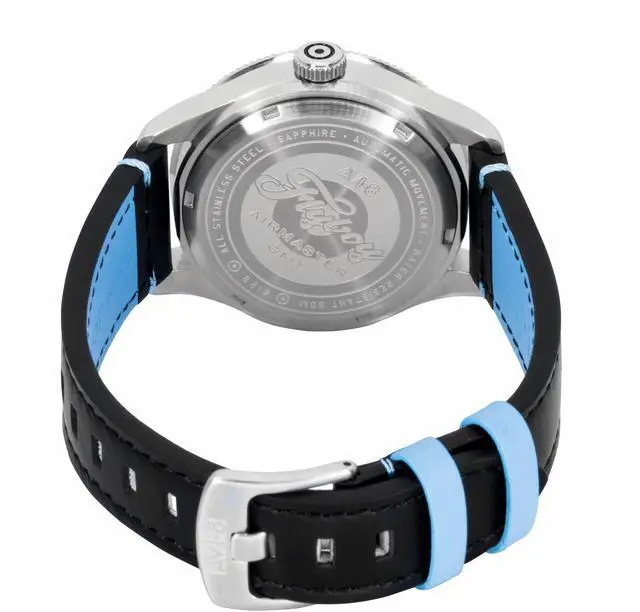 Alt view image 4 of 4 - AVI-8 Flyboy White Dial Automatic Sports Men's Watch AV-4128-02