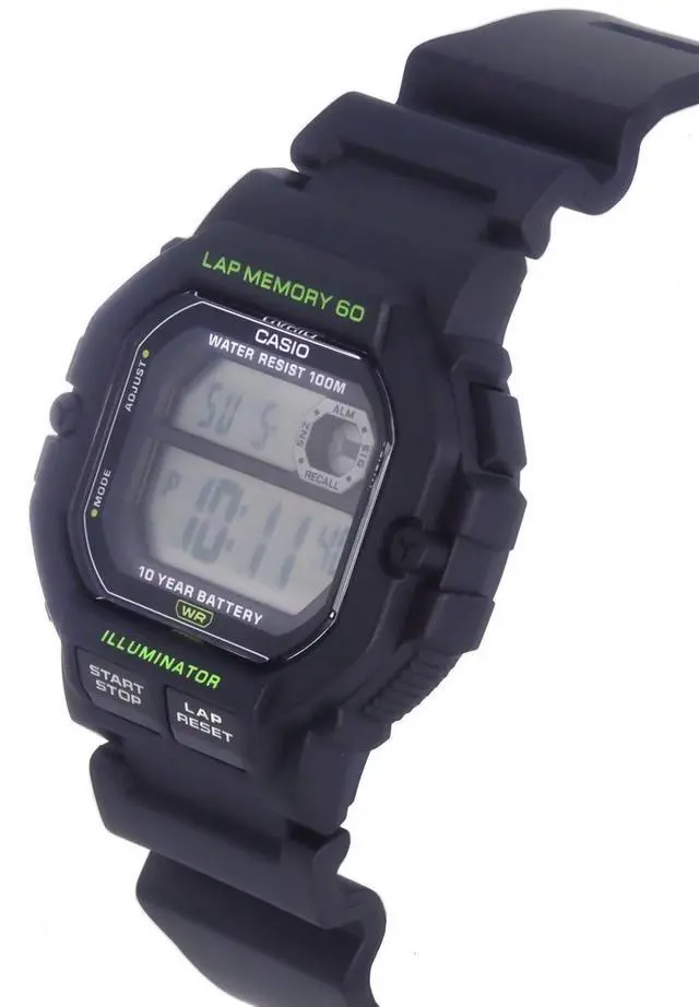 Alt view image 7 of 7 - Casio Sports Gear Digital Dial Quartz WS-1400H-1A WS1400H-1 100M Men's Watch