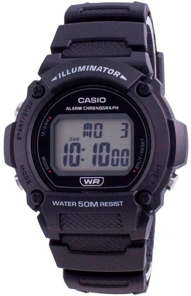 Main image of Casio Youth Illuminator Digital W-219H-1A W-219H-1 Men's Watch