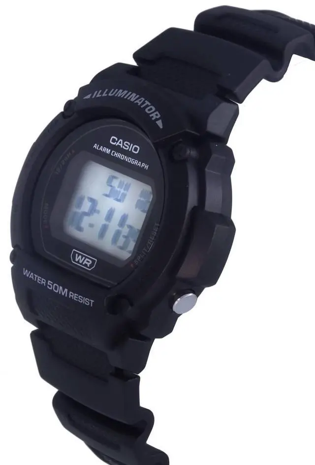 Alt view image 3 of 4 - Casio Youth Illuminator Digital W-219H-1A W-219H-1 Men's Watch
