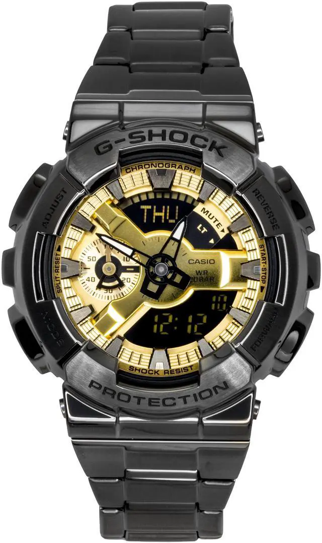 Main image of Casio G-Shock Gold Dial Quartz Sports 200M Men's Watch GM-110BD-1A9
