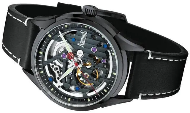 Alt view image 2 of 3 - Arbutus Wall Street Black Dial Automatic Casual Men's Watch AR1801BBB
