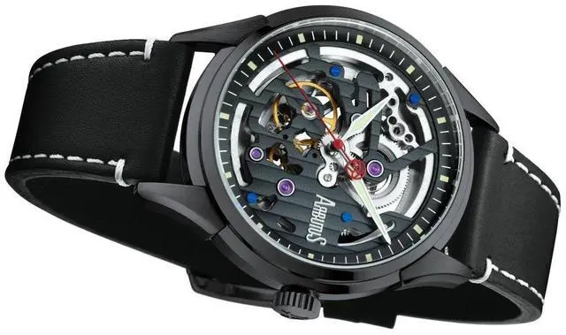 Alt view image 3 of 3 - Arbutus Wall Street Black Dial Automatic Casual Men's Watch AR1801BBB