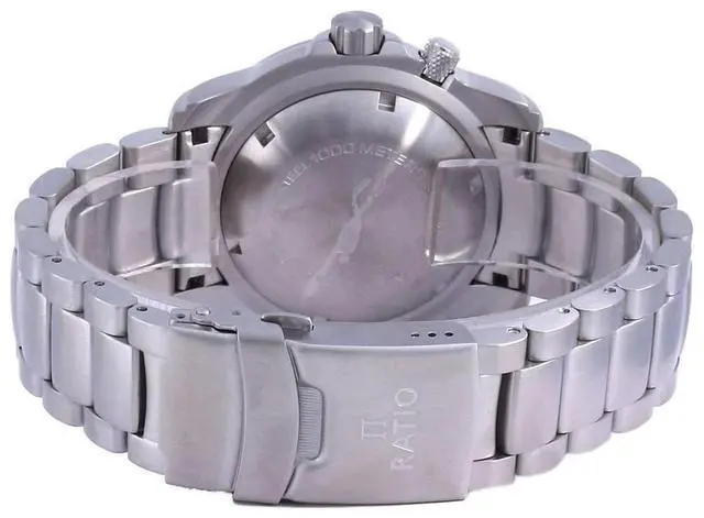 Alt view image 6 of 7 - Ratio Free Diver Helium-Safe Automatic 1068MD96-34VA-BLK 1000M Men's Watch