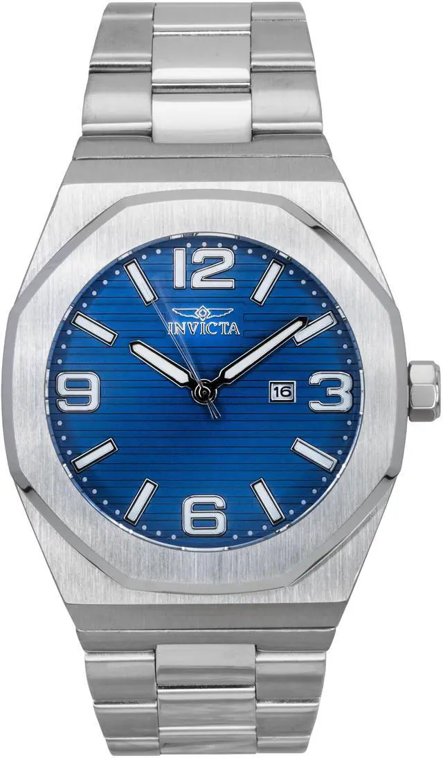Main image of Invicta Huracan Stainless Steel Blue Dial Quartz 45778 100M Men's Watch