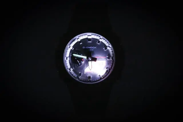 Alt view image 3 of 5 - Casio G-Shock Black Dial Solar Sports 200M Men's Watch GA-B2100BBR-1A