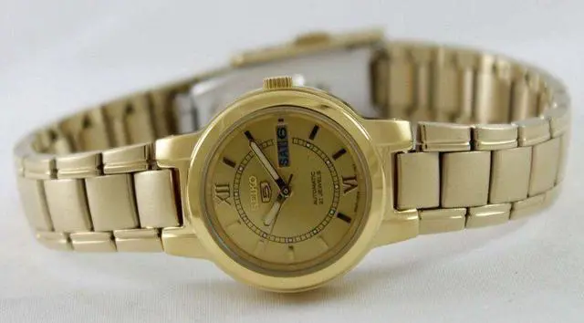 Alt view image 5 of 7 - Seiko 5 Automatic 21 Jewels SYME58 SYME58K1 SYME58K Women's Watch
