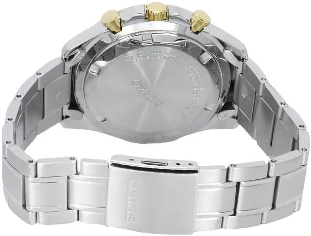 Alt view image 4 of 4 - Seiko Spirit Chronograph White Dial Quartz 100M Men's Watch SBTR024