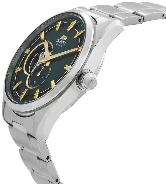 Alt view image 2 of 3 - Orient Contemporary Green Dial Dress Automatic Men's Watch RA-AR0008E10B
