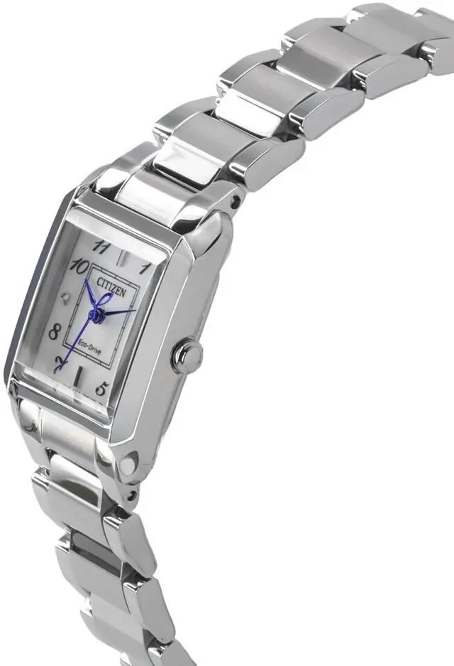 Alt view image 2 of 3 - Citizen L Eco-Drive Stainless Steel Mother of Pearl Dial EW5600-87D Ladies Watch