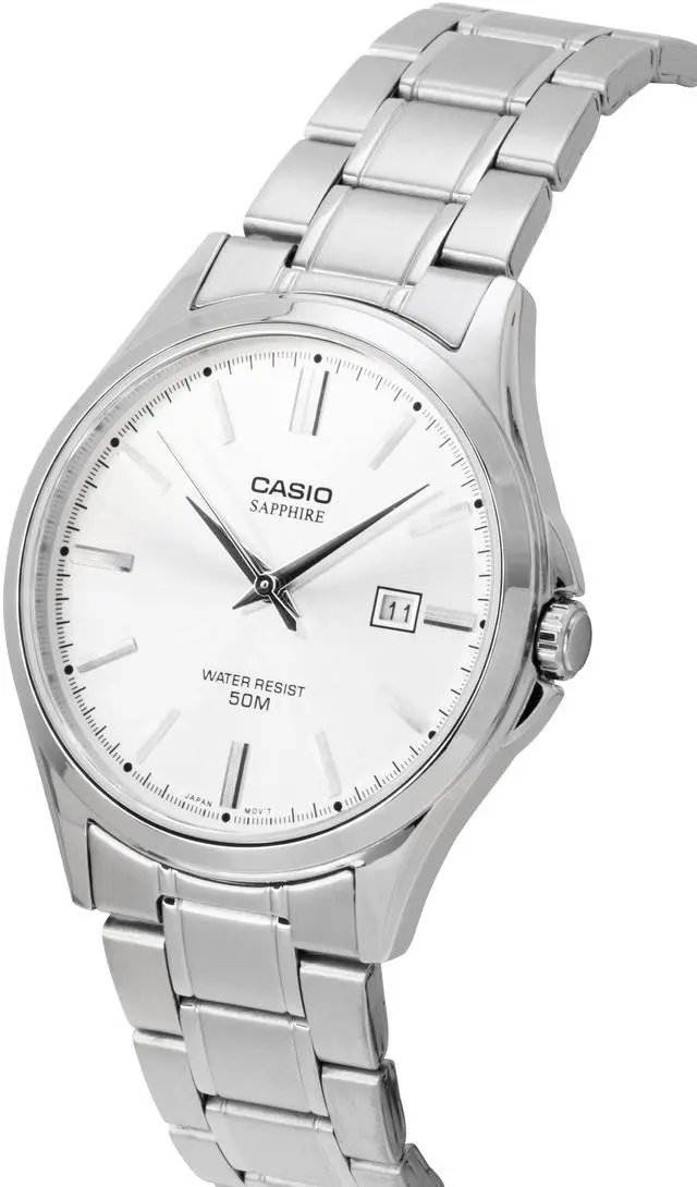 Alt view image 2 of 3 - Casio Standard Analog Silver Dial Quartz Casual Men's Watch MTS-115D-7AV