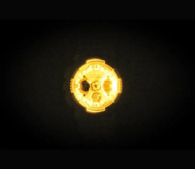 Alt view image 3 of 5 - Casio G-Shock White Dial Quartz Sports 200M Women's Watch GMA-S120SA-7A1