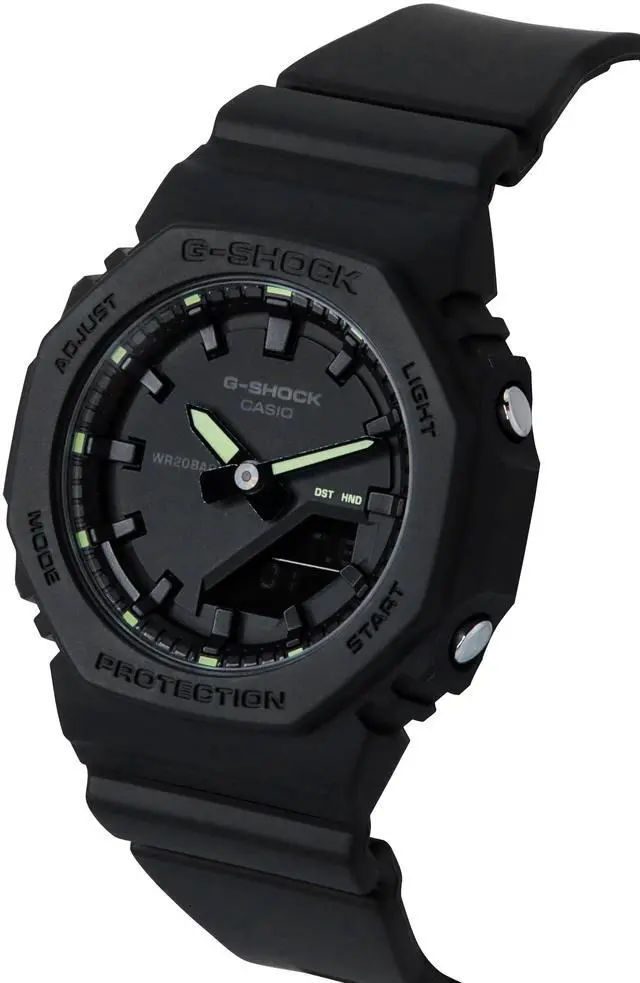 Alt view image 4 of 5 - Casio G-Shock Black Dial Quartz Sports 200M Women's Watch GMA-P2100SA-1A2