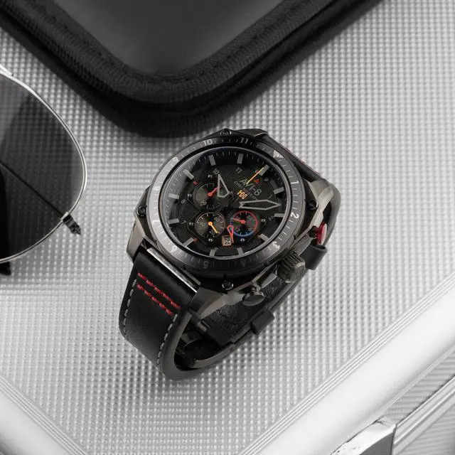 Alt view image 3 of 7 - Avi-8 Hawker Hunter Chronograph Quartz AV-4100-04 Men's Watch