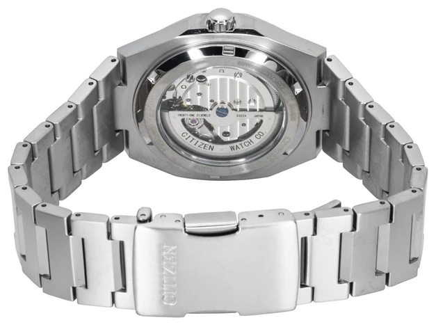Alt view image 3 of 3 - Citizen Zenshin 60 Super Titanium Green Dial Automatic NK5020-58X 100M Men's Watch