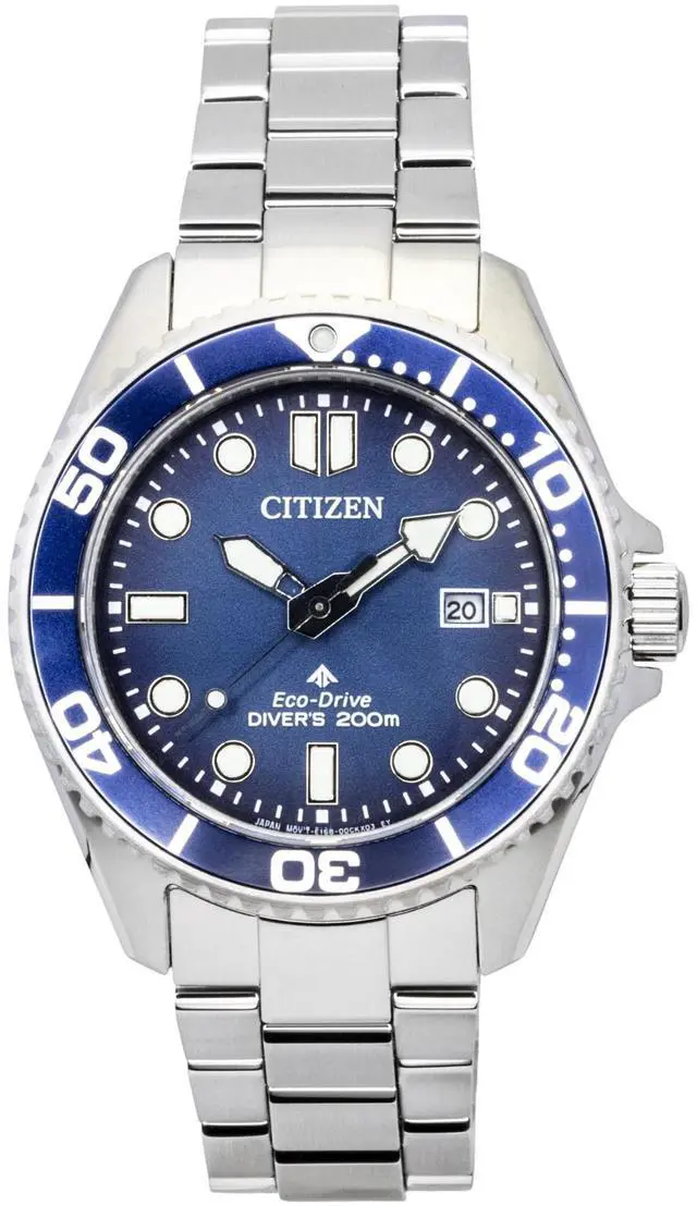 Main image of Citizen Promaster Dive Stainless Steel Blue Dial Eco-Drive BN0260-54L 200M Men's Watch