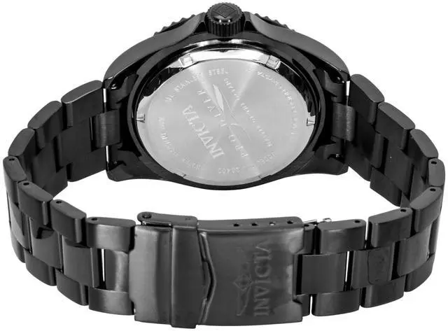 Alt view image 3 of 3 - Invicta Pro Diver Zager Exclusive Stainless Steel Black Dial Quartz 23402 200M Men's Watch