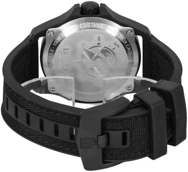 Alt view image 4 of 4 - Luminox Atacama Field Urban Adventure Rubber Strap Black Dial Quartz XL.1961 100M Men's Watch