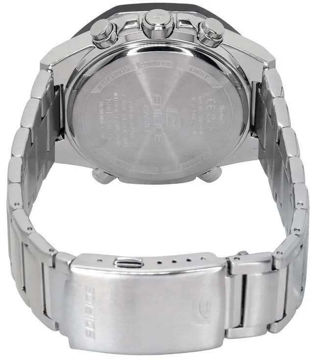 Alt view image 5 of 5 - Casio Edifice Mobile Link Analog Digital Grey Dial Solar ECB-950DB-1A 100M Men's Watch