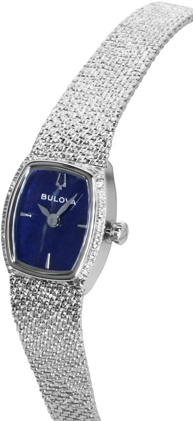 Alt view image 2 of 3 - Bulova Goddess of Time Stainless Steel Blue Dial Quartz 96L343 Women's Watch