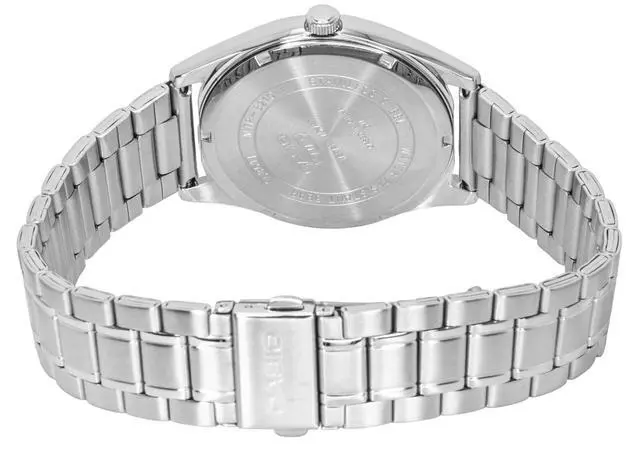 Alt view image 3 of 6 - Casio Standard Analog Stainless Steel Teal Blue Dial Quartz MTP-B210D-2A1V Men's Watch
