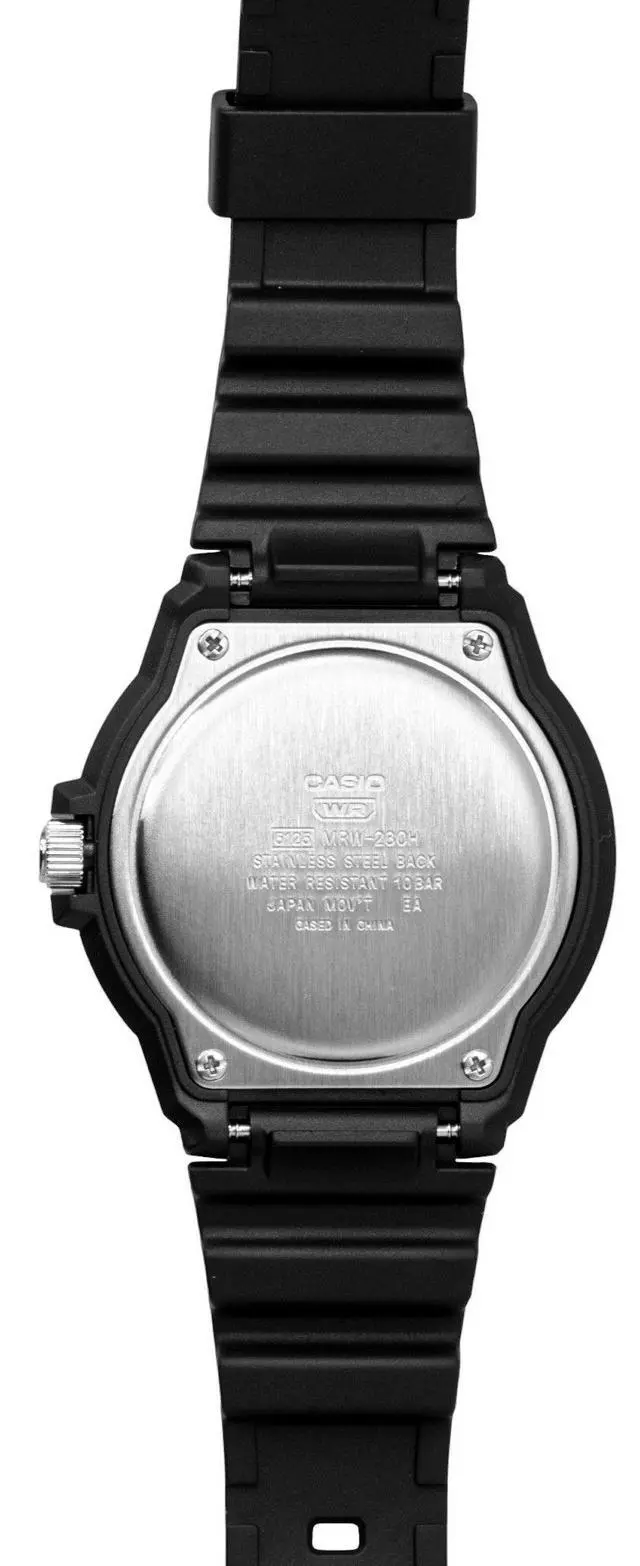 Alt view image 4 of 7 - Casio Analog Resin Strap Blue Dial Quartz MRW-230H-2EV 100M Men's Watch