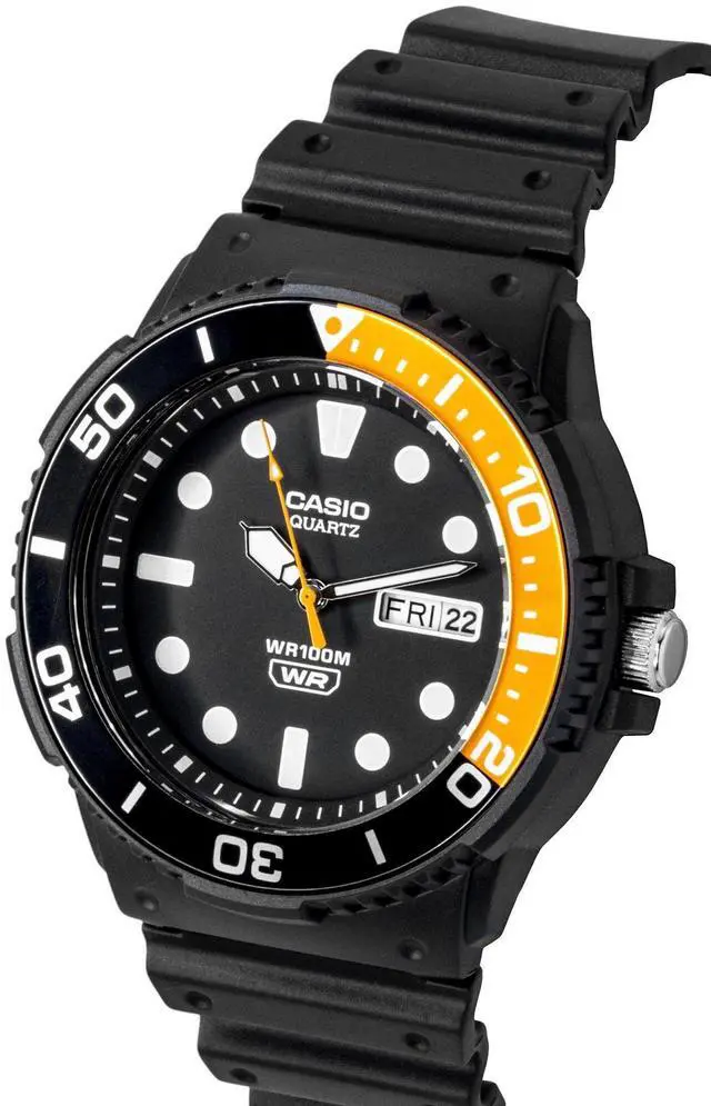 Alt view image 3 of 6 - Casio Analog Resin Strap Black Dial Quartz MRW-230H-1E4V 100M Men's Watch