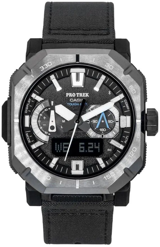 Main image of Casio Pro Trek Analog Digital Smartphone Link Black Dial Solar PRW-B1000B-2 100M Men's Watch