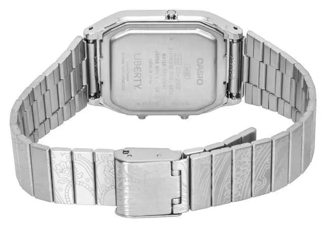 Alt view image 3 of 7 - Casio Vintage Liberty Analog Digital Silver Dial Quartz AQ-230ELT-7A Unisex Watch