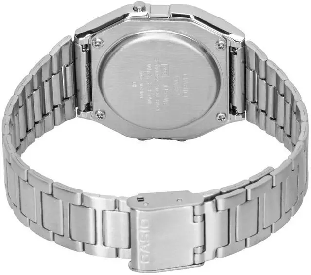 Alt view image 4 of 7 - Casio Vintage Digital Stainless Steel Quartz A158WEA-7 Unisex Watch