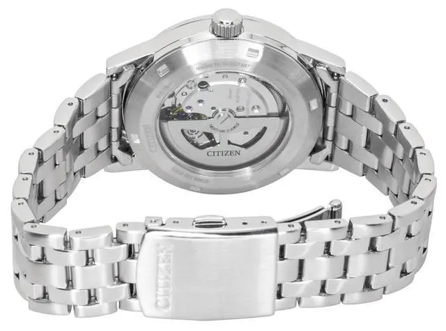 Alt view image 3 of 3 - Citizen Stainless Steel Green Dial Automatic NJ0210-56M Men's Watch