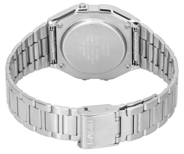 Alt view image 4 of 7 - Casio Vintage Digital Stainless Steel Quartz A158WEA-2 Unisex Watch